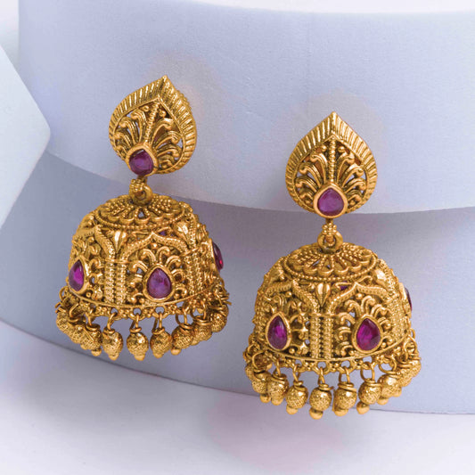 Classic Ethnic Jhumka R-1164