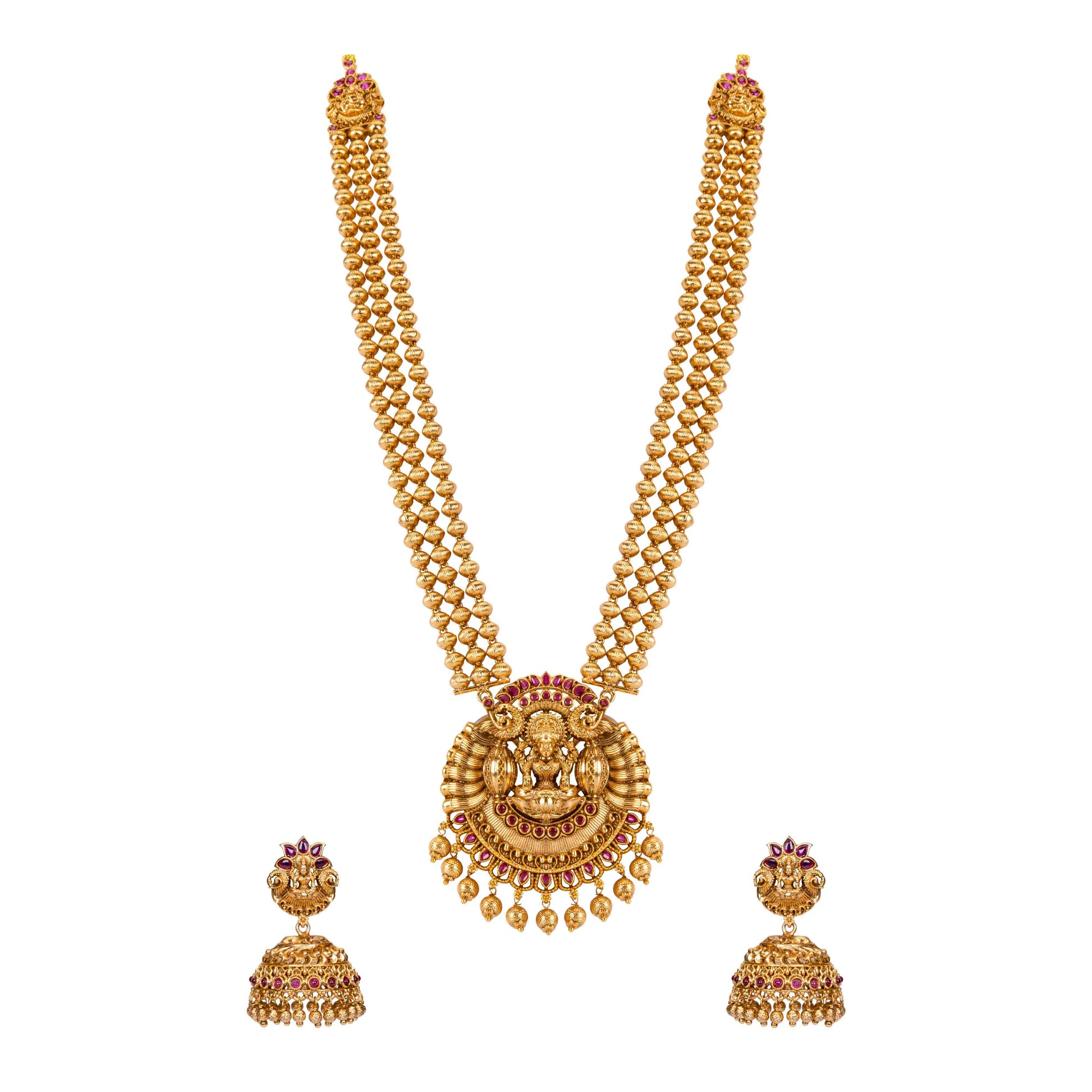 Three layered necklace set 