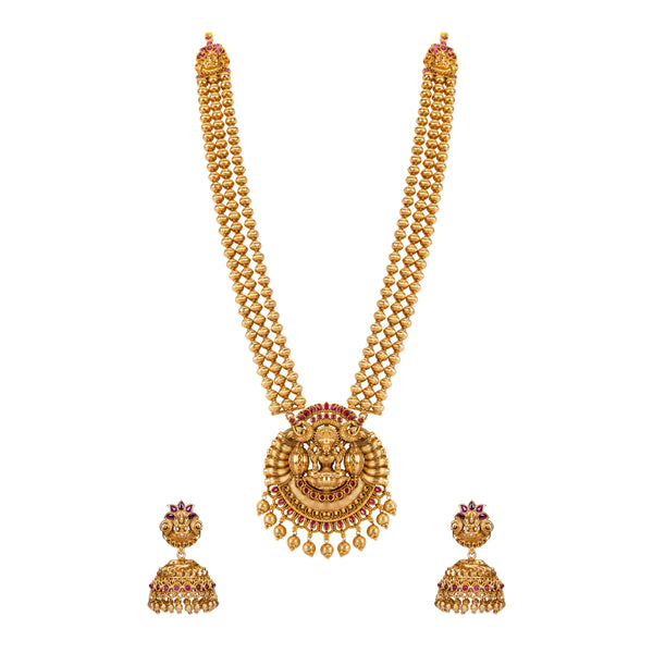 Three layered necklace set 
