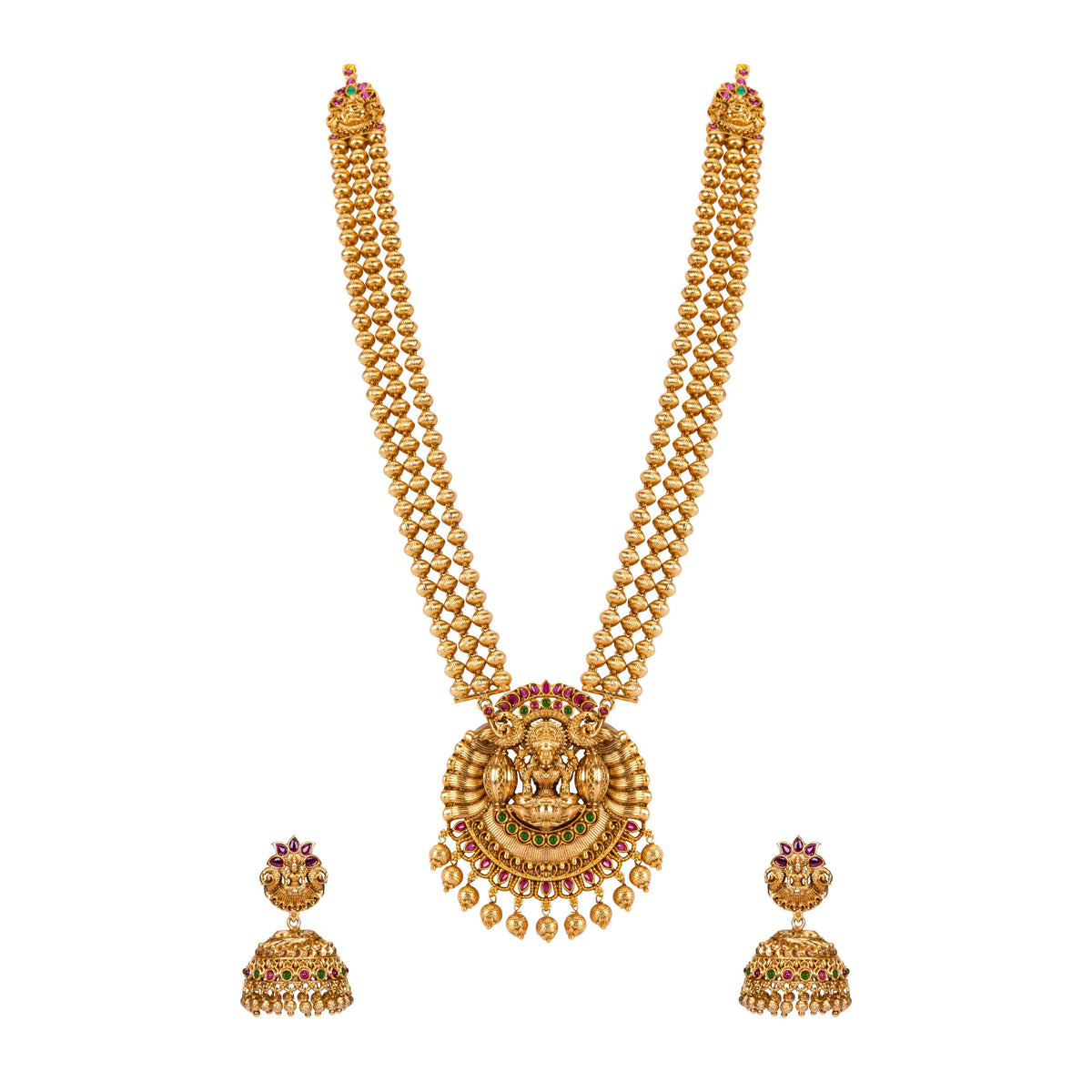 Three layered necklace set 