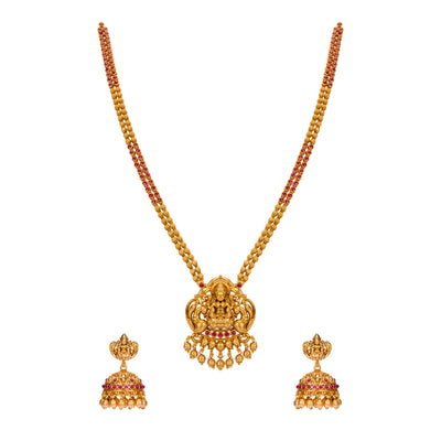 Two Layered Necklace Set P-1180