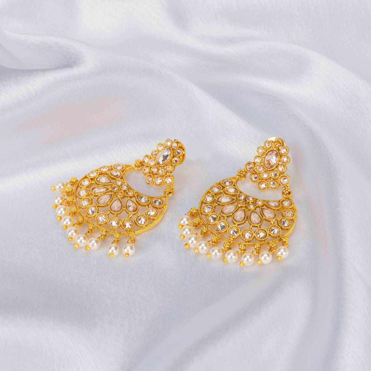 Ethnic Gold-Plated Jhumka C-37