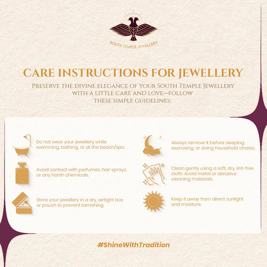 care instructions for jewellery 