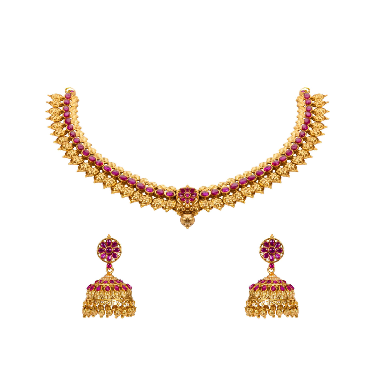 Designer Short Necklace Set 
